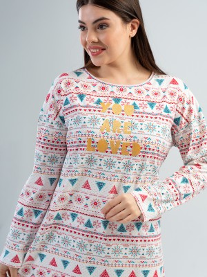 Woman Christmas Concept Tunic Woman Christmas Concept Tunic