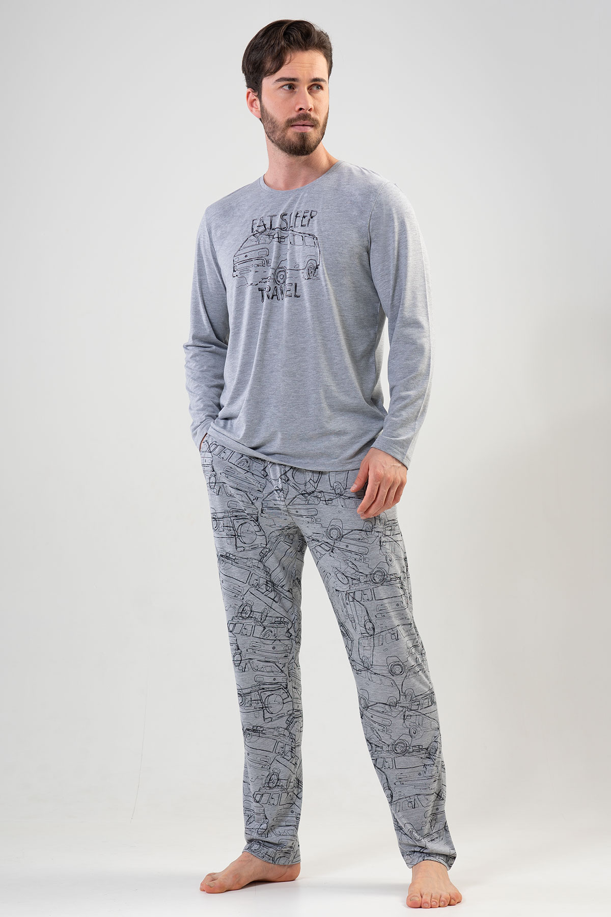 Man Travel Pyjama Set Man Travel Pyjama Set
