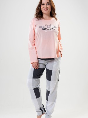 Woman Big Size Queen Pyjama Set Woman Big Size Queen Pyjama Set