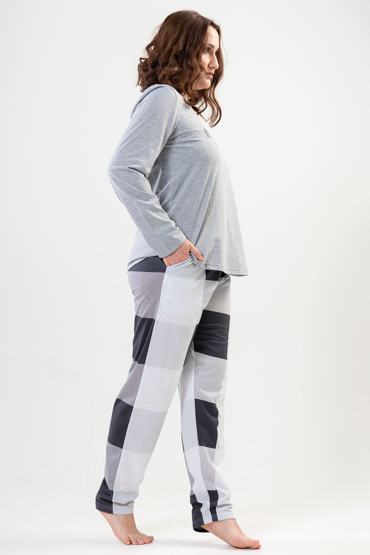 Woman Big Size Queen Pyjama Set Woman Big Size Queen Pyjama Set