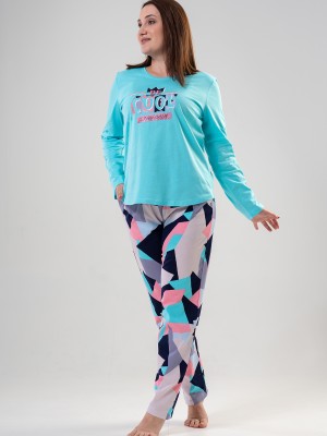 Woman Big Size Cool Pyjama Set Woman Big Size Cool Pyjama Set