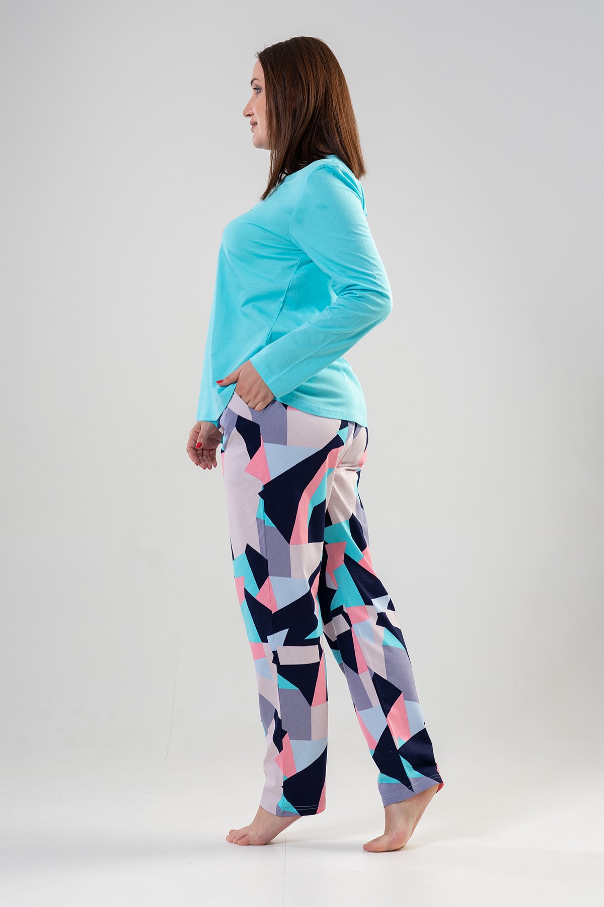 Woman Big Size Cool Pyjama Set Woman Big Size Cool Pyjama Set