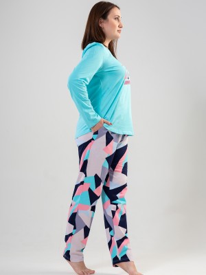 Woman Big Size Cool Pyjama Set Woman Big Size Cool Pyjama Set