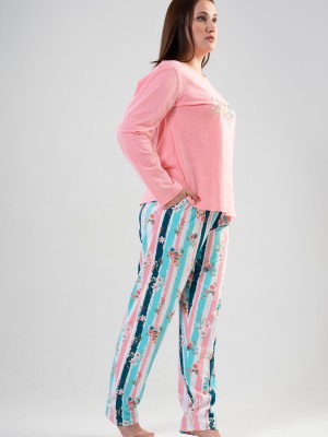 Woman Big Size Positive Pyjama Set Woman Big Size Positive Pyjama Set