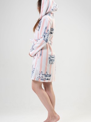 Woman Impatiens Dressing Gown Woman Impatiens Dressing Gown