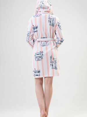 Woman Impatiens Dressing Gown Woman Impatiens Dressing Gown