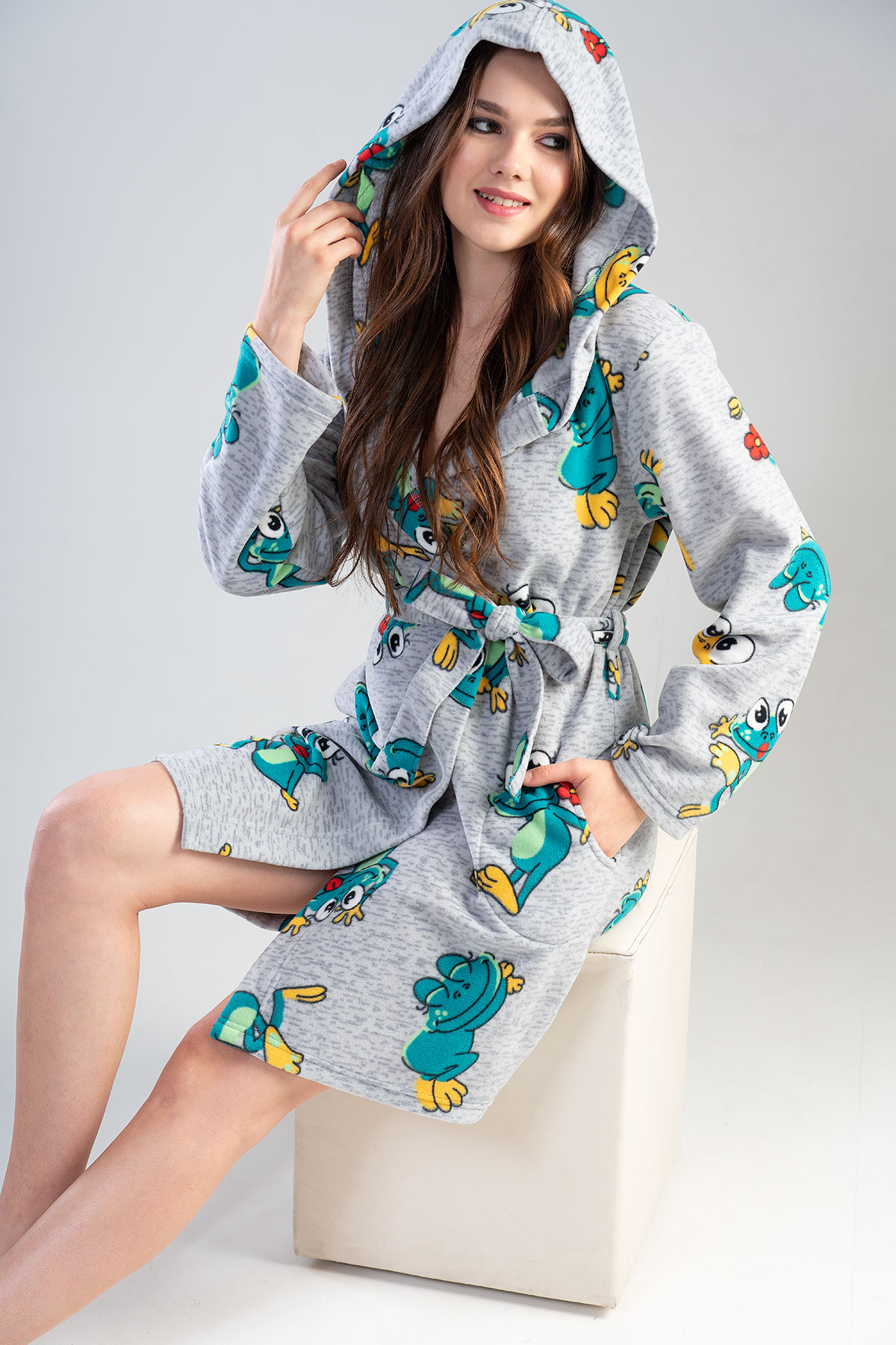 Woman Frogy Dressing Gown Woman Frogy Dressing Gown