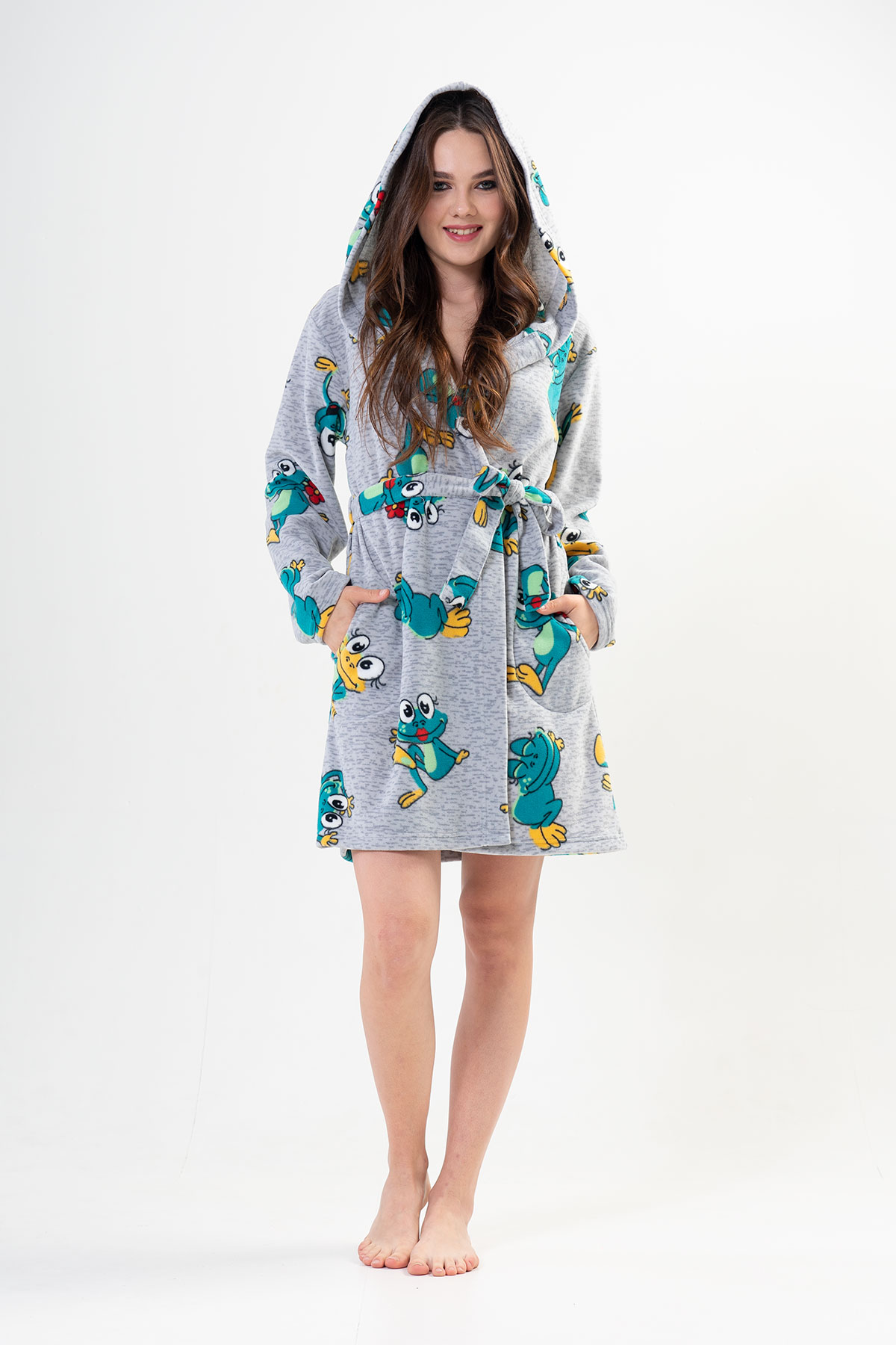 Woman Frogy Dressing Gown Woman Frogy Dressing Gown