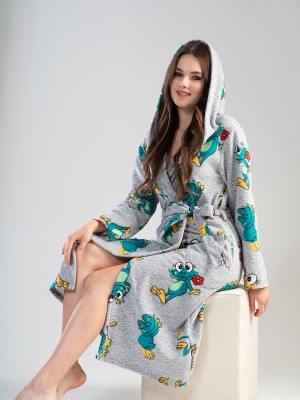 Woman Frogy Long Dressing Gown Woman Frogy Long Dressing Gown