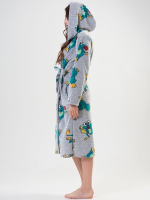 Woman Frogy Long Dressing Gown Woman Frogy Long Dressing Gown