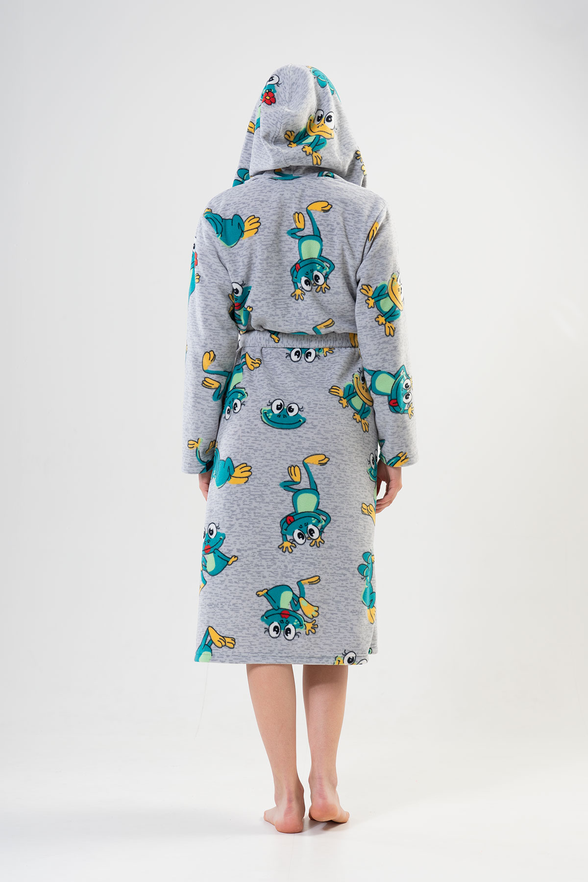 Woman Frogy Long Dressing Gown Woman Frogy Long Dressing Gown