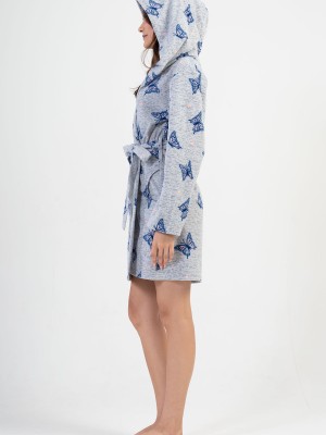 Woman Fleece Dressing Gown Woman Fleece Dressing Gown