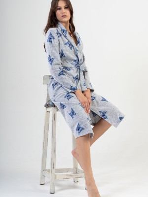 Woman Butterfly Dressing Gown Woman Butterfly Dressing Gown