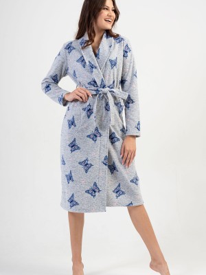 Woman Butterfly Dressing Gown Woman Butterfly Dressing Gown