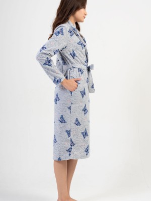 Woman Butterfly Dressing Gown Woman Butterfly Dressing Gown
