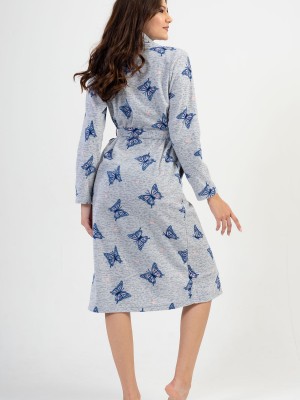 Woman Butterfly Dressing Gown Woman Butterfly Dressing Gown