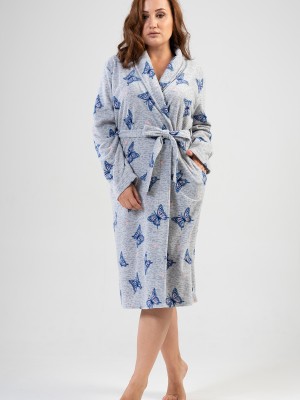 Woman Big Size Butterfly Dressing Gown Woman Big Size Butterfly Dressing Gown