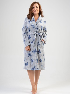 Woman Big Size Butterfly Dressing Gown Woman Big Size Butterfly Dressing Gown