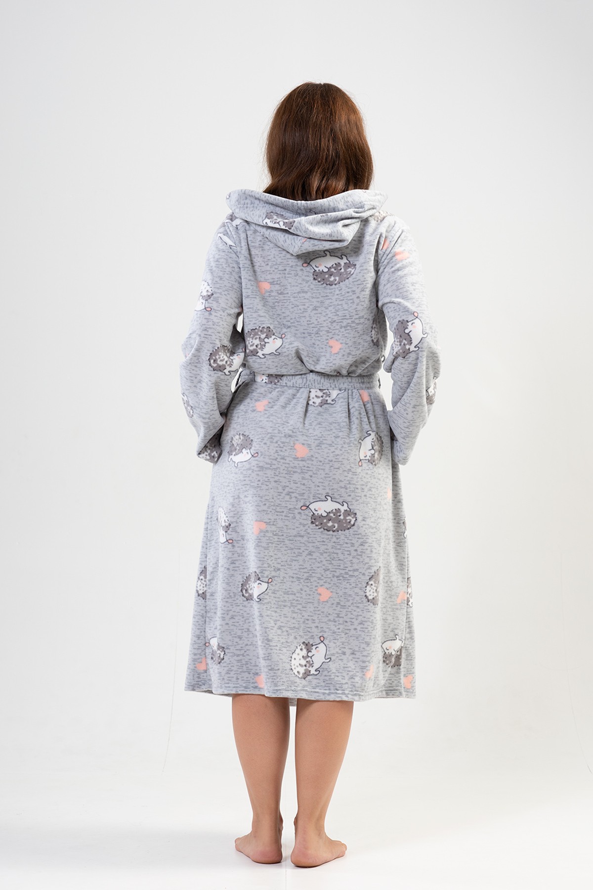 Woman Big Size Porky Dressing Gown Woman Big Size Porky Dressing Gown