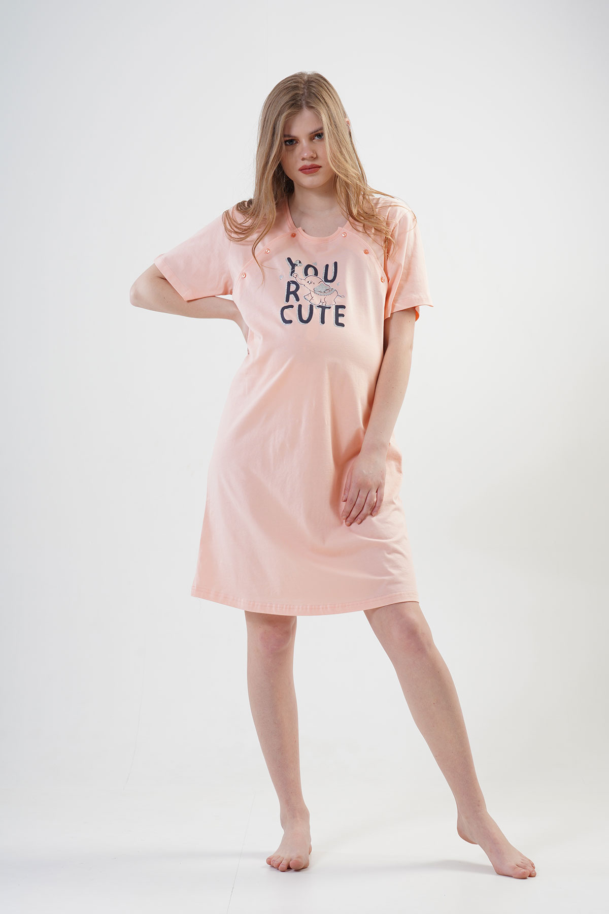 Woman Cute Pregnant Tunic