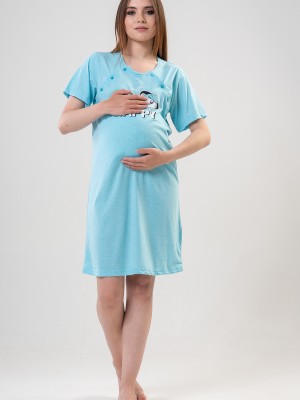 Woman Little Baby Pregnant Tunic Woman Little Baby Pregnant Tunic