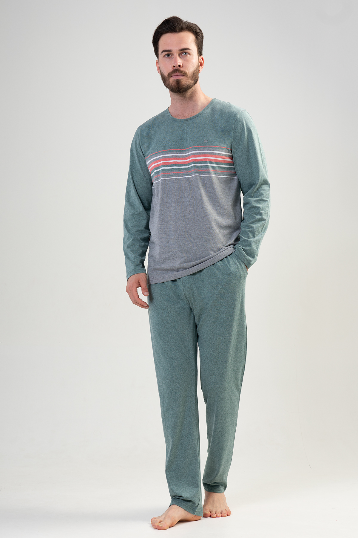 Man Soft Herbal Pyjama Set Man Soft Herbal Pyjama Set