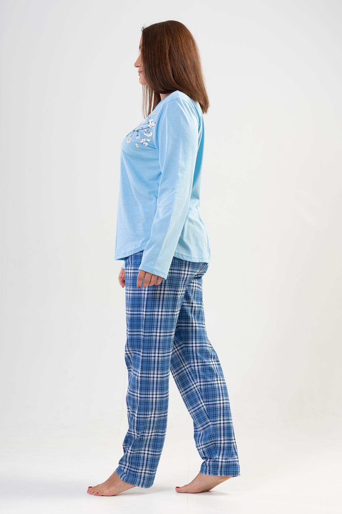Woman Big Size Possy Pyjama Set Woman Big Size Possy Pyjama Set