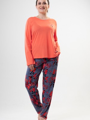 Woman Big Size Fluffy Pyjama Set Woman Big Size Fluffy Pyjama Set