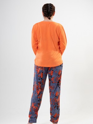 Woman Big Size Fluffy Pyjama Set Woman Big Size Fluffy Pyjama Set