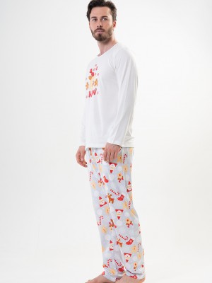Man Deer Christmas Pyjama Set Man Deer Christmas Pyjama Set