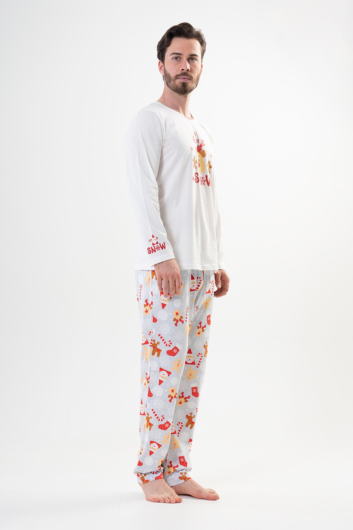 Man Deer Christmas Pyjama Set Man Deer Christmas Pyjama Set