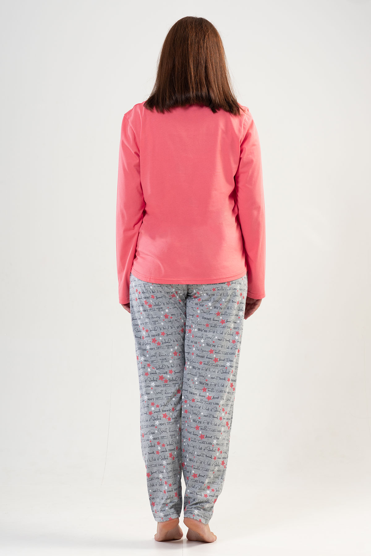 Woman Big Size Sleep Well PJ Set Woman Big Size Sleep Well PJ Set