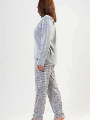 Woman Big Size Sleep Well PJ Set Woman Big Size Sleep Well PJ Set