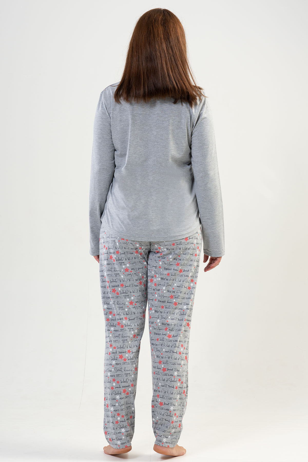 Woman Big Size Sleep Well PJ Set Woman Big Size Sleep Well PJ Set