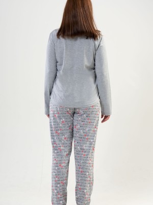 Woman Big Size Sleep Well PJ Set Woman Big Size Sleep Well PJ Set