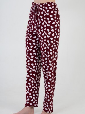 Woman Bordeaux Pyjama Separate Woman Bordeaux Pyjama Separate