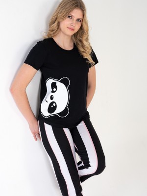 Woman Supreme Panda Short Sleeve Pyjama Set Woman Supreme Panda Short Sleeve Pyjama Set