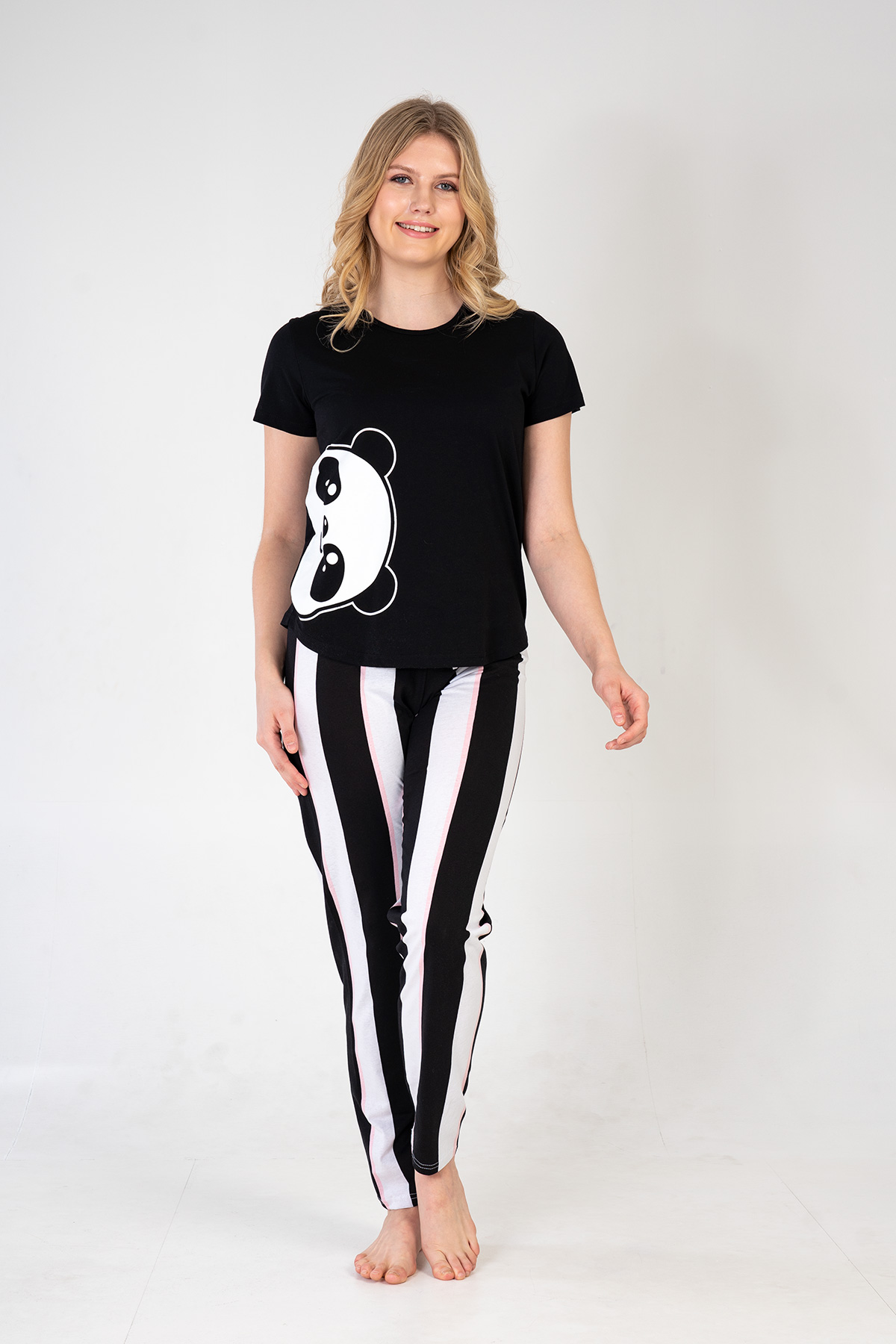 Woman Supreme Panda Short Sleeve Pyjama Set Woman Supreme Panda Short Sleeve Pyjama Set