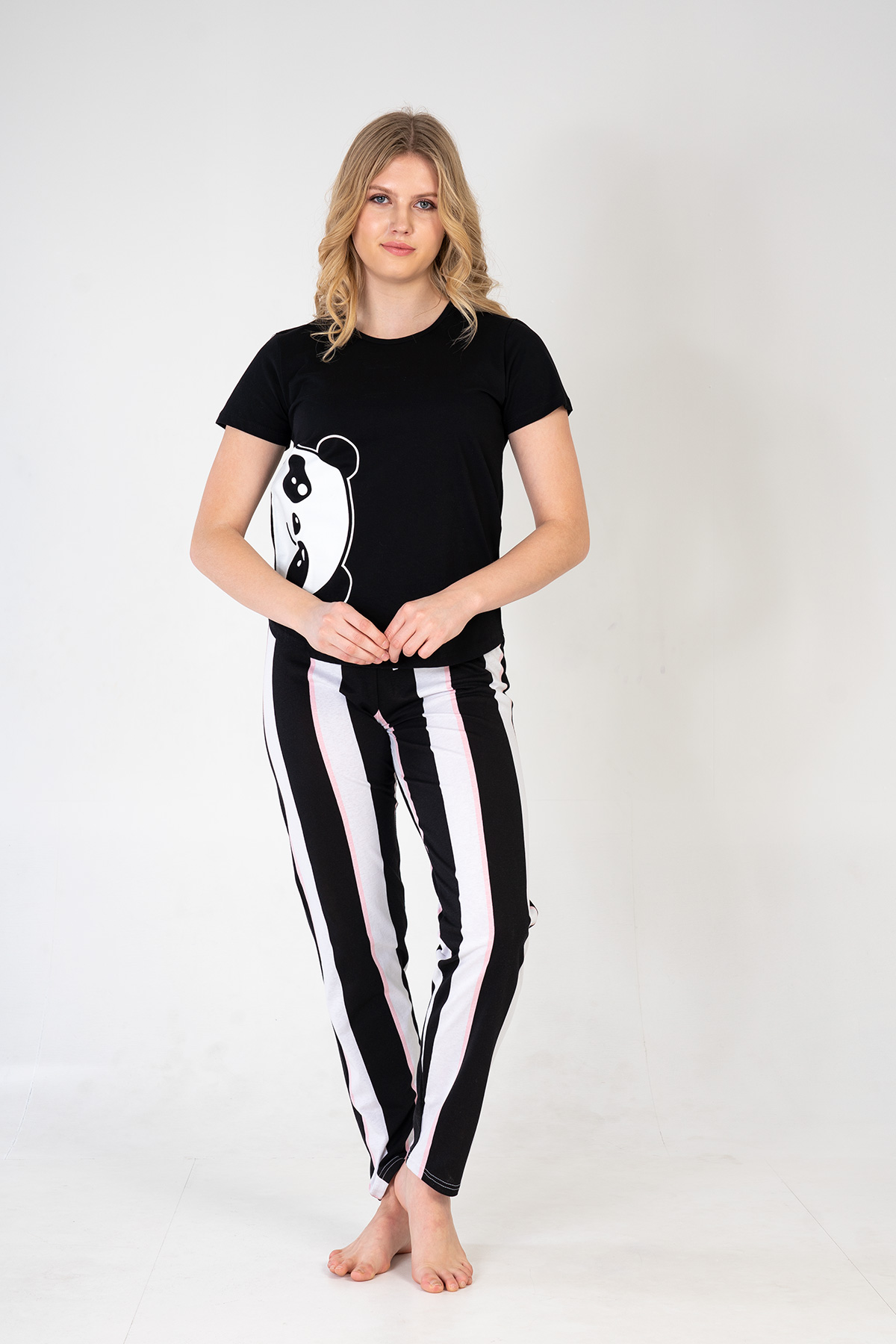 Woman Supreme Panda Short Sleeve Pyjama Set Woman Supreme Panda Short Sleeve Pyjama Set
