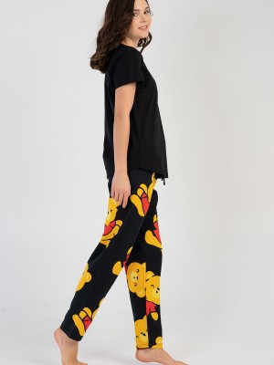 Woman Supreme Yellow Bear Pyjama Set Woman Supreme Yellow Bear Pyjama Set