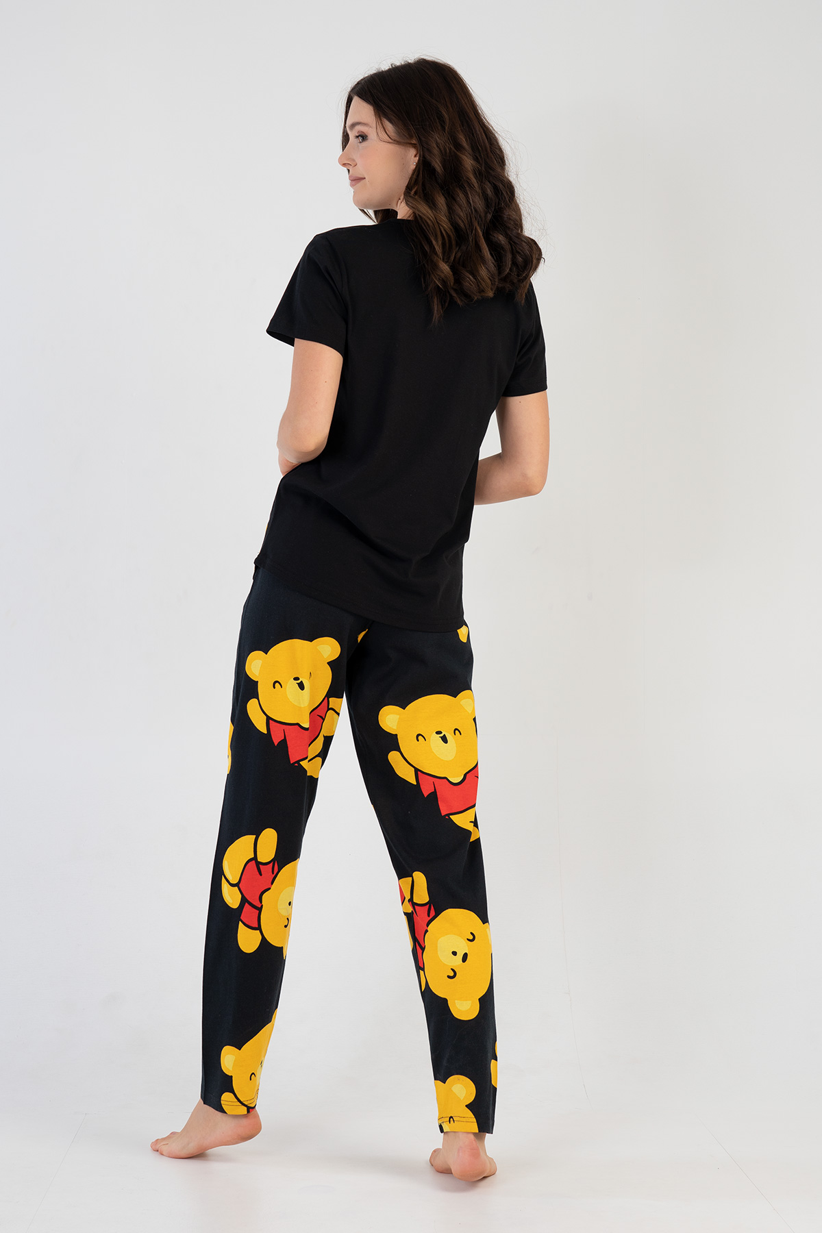 Woman Supreme Yellow Bear Pyjama Set Woman Supreme Yellow Bear Pyjama Set