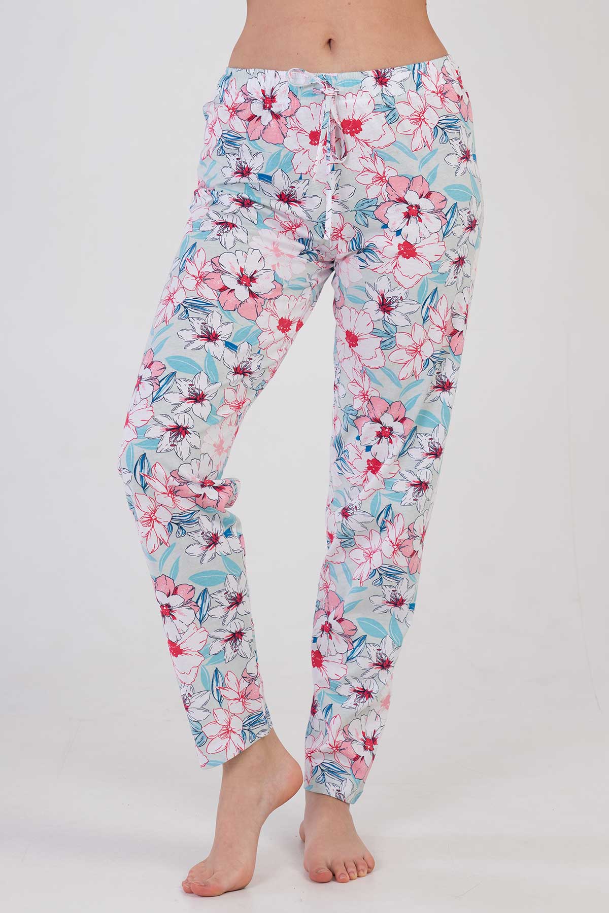 Woman Flowers Pyjama Separate Woman Flowers Pyjama Separate