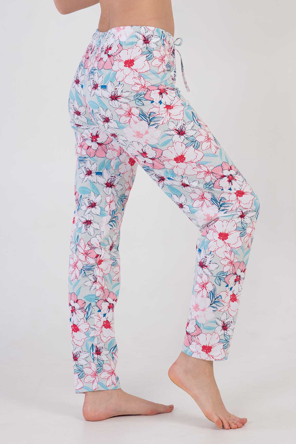 Woman Flowers Pyjama Separate Woman Flowers Pyjama Separate