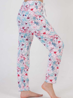 Woman Flowers Pyjama Separate Woman Flowers Pyjama Separate
