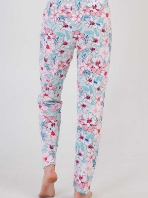 Woman Flowers Pyjama Separate Woman Flowers Pyjama Separate