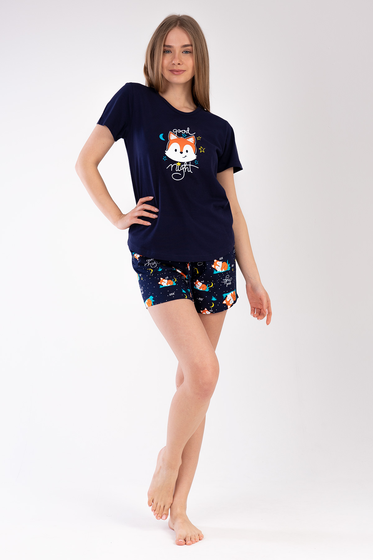 Woman Night Short Set Woman Night Short Set