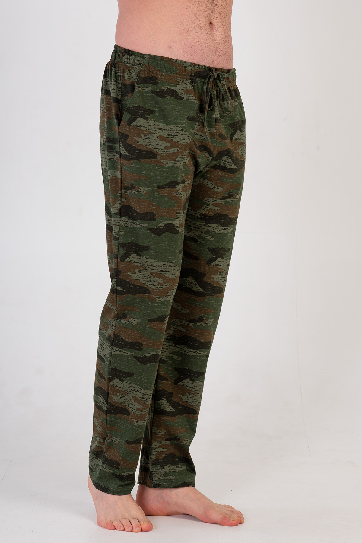 Man Pocket Detail Camouflage Pyjama Separate Man Pocket Detail Camouflage Pyjama Separate