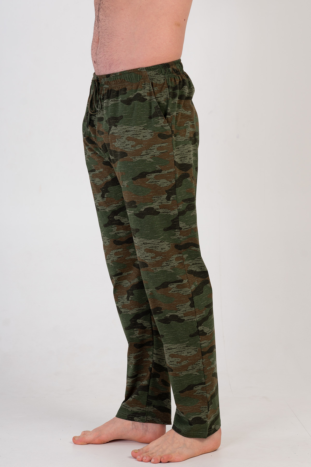 Man Pocket Detail Camouflage Pyjama Separate Man Pocket Detail Camouflage Pyjama Separate