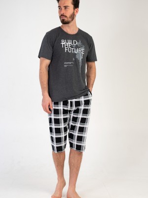 Man Big Size Future Capri Set Man Big Size Future Capri Set