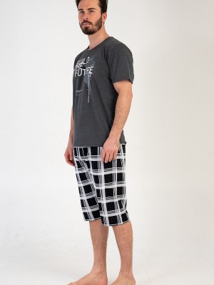 Man Big Size Future Capri Set Man Big Size Future Capri Set
